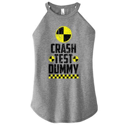 Crash Test Dummy Last Minute Costume Women’s Perfect Tri Rocker Tank