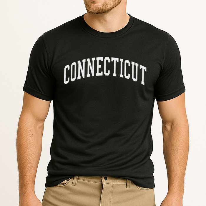 Connecticut Throwback Design Classic Cooling Performance Crew T-Shirt