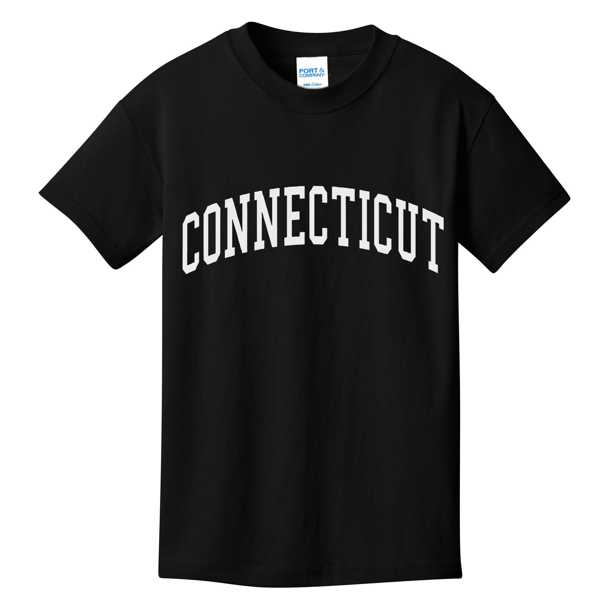 Connecticut Throwback Design Classic Kids T-Shirt
