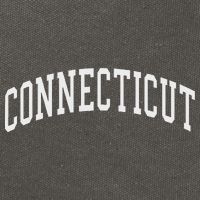Connecticut Throwback Design Classic Cotton Canvas Backpack