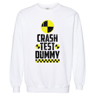 Crash Test Dummy Last Minute Costume Garment-Dyed Sweatshirt