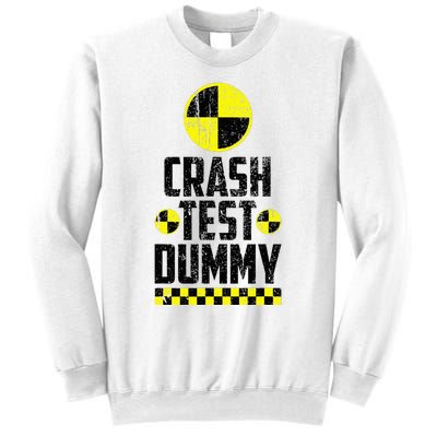 Crash Test Dummy Last Minute Costume Sweatshirt