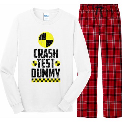 Crash Test Dummy Last Minute Costume Long Sleeve Pajama Set