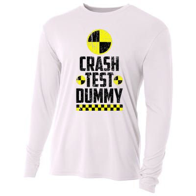 Crash Test Dummy Last Minute Costume Cooling Performance Long Sleeve Crew