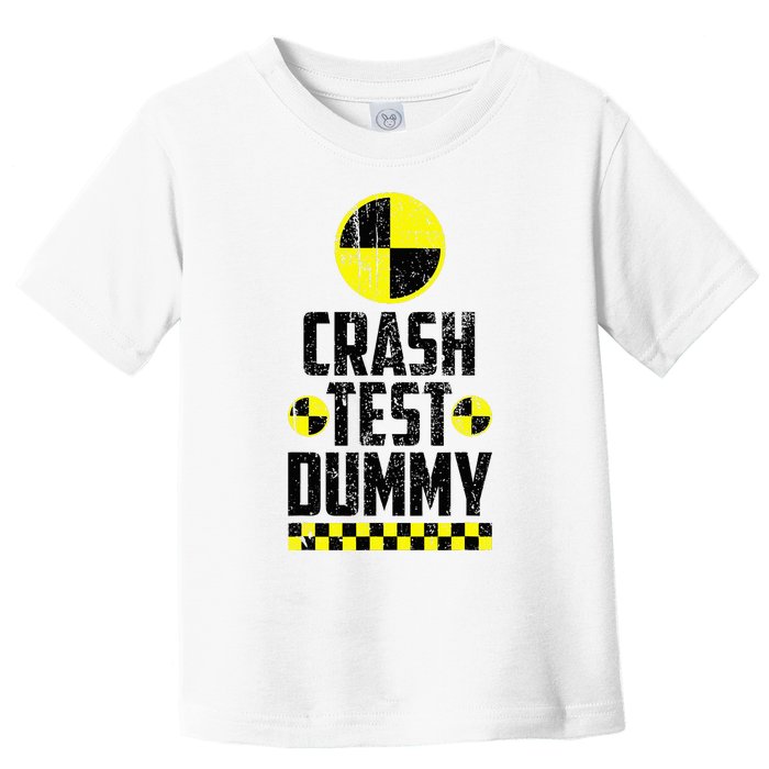 Crash Test Dummy Last Minute Costume Toddler T-Shirt