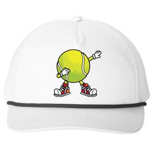 Cute Tennis Design For Tennis Player Racket Sport Snapback Five-Panel Rope Hat