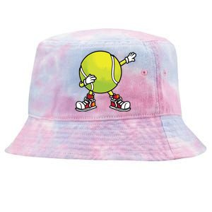 Cute Tennis Design For Tennis Player Racket Sport Tie-Dyed Bucket Hat