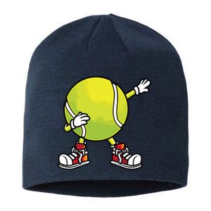 Cute Tennis Design For Tennis Player Racket Sport Sustainable Beanie