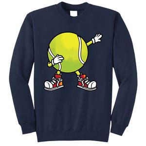 Cute Tennis Design For Tennis Player Racket Sport Tall Sweatshirt