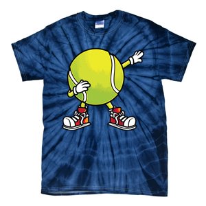 Cute Tennis Design For Tennis Player Racket Sport Tie-Dye T-Shirt