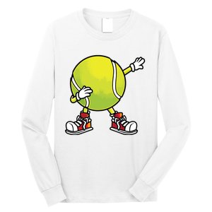 Cute Tennis Design For Tennis Player Racket Sport Long Sleeve Shirt