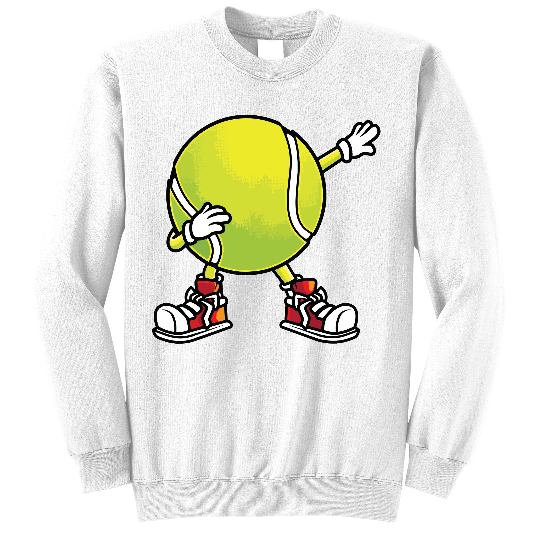 Cute Tennis Design For Tennis Player Racket Sport Sweatshirt