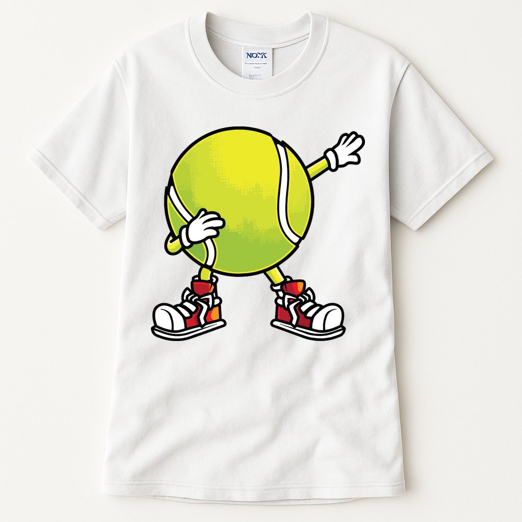 Cute Tennis Design For Tennis Player Racket Sport Tall T-Shirt