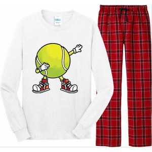 Cute Tennis Design For Tennis Player Racket Sport Long Sleeve Pajama Set