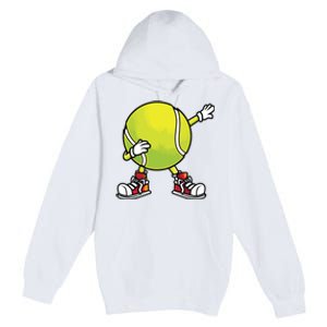 Cute Tennis Design For Tennis Player Racket Sport Premium Pullover Hoodie