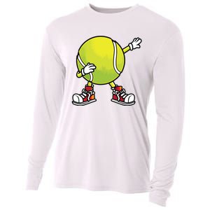 Cute Tennis Design For Tennis Player Racket Sport Cooling Performance Long Sleeve Crew