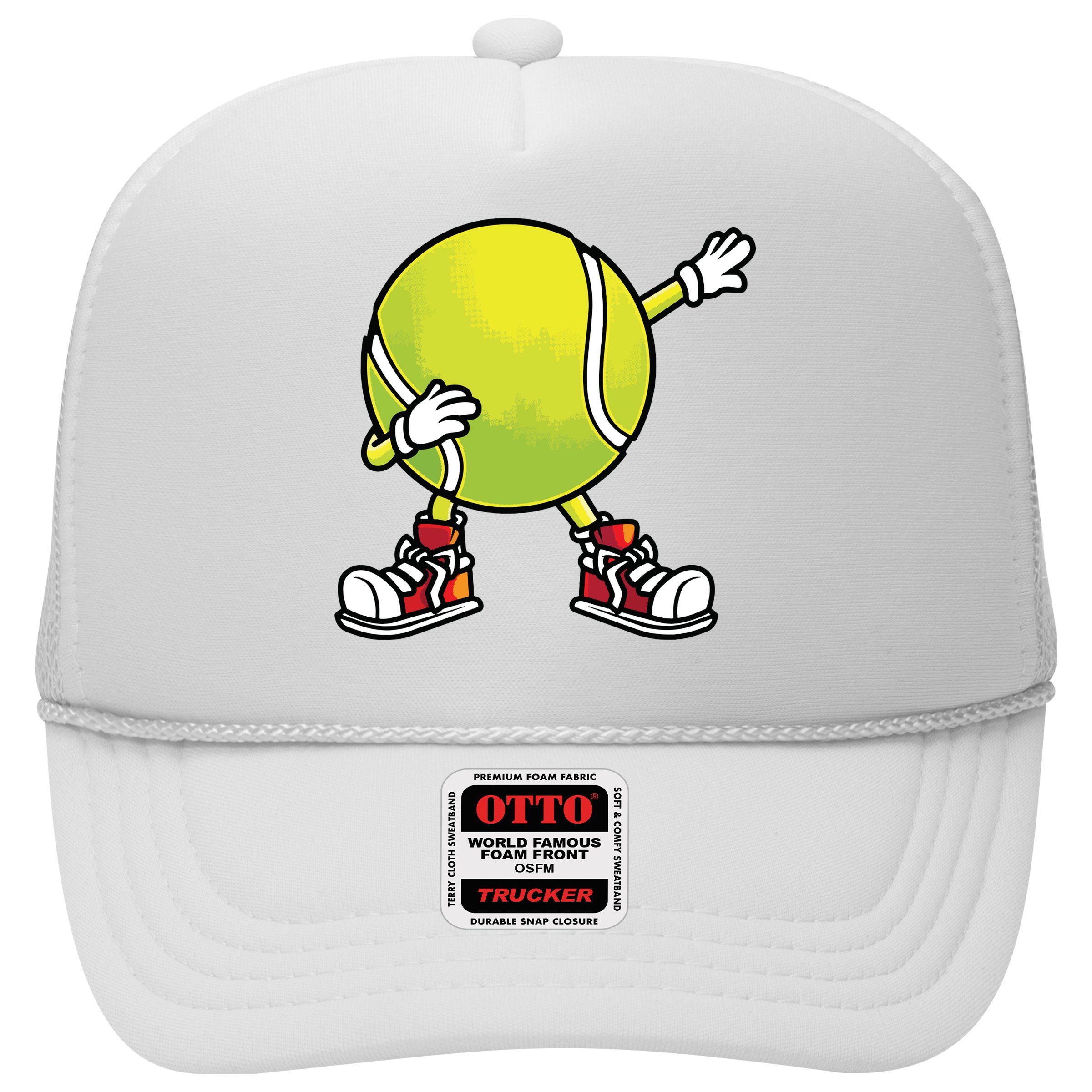 Cute Tennis Design For Tennis Player Racket Sport Hat