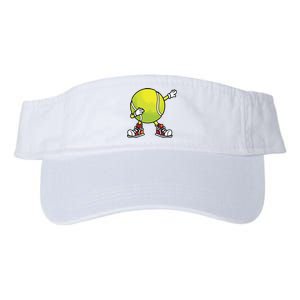 Cute Tennis Design For Tennis Player Racket Sport Valucap Bio-Washed Visor