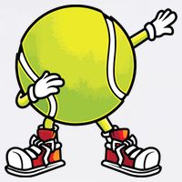 Cute Tennis Design For Tennis Player Racket Sport Kids T-Shirt