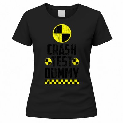 Crash Test Dummy Last Minute Costume Funny Halloween Women's T-Shirt