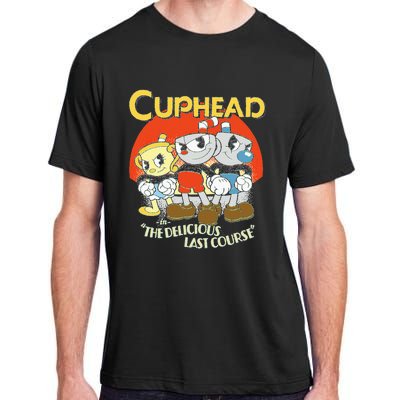 Cuphead The Delicious Last Course Group Poster Adult ChromaSoft Performance T-Shirt