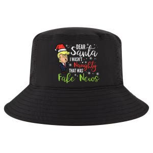 Christmas Trump Dear Santa Fake News Funny Xmas Cool Comfort Performance Bucket Hat