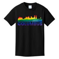 Columbus Tie Dye Crew Squad Team Volunr Kids T-Shirt