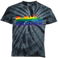 Columbus Tie Dye Crew Squad Team Volunr Kids Tie-Dye T-Shirt