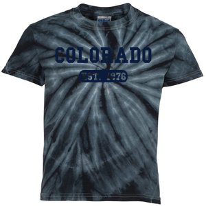 Colorado Throwback Design Classic Kids Tie-Dye T-Shirt