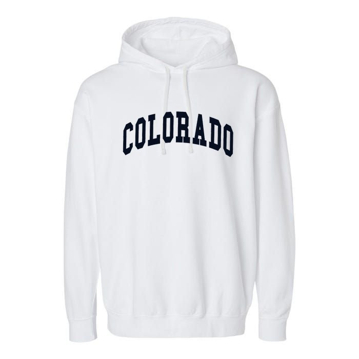 Colorado Throwback Design Classic Garment-Dyed Fleece Hoodie