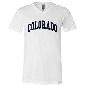 Colorado Throwback Design Classic V-Neck T-Shirt