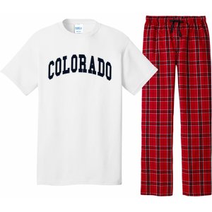 Colorado Throwback Design Classic Pajama Set