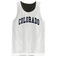 Colorado Throwback Design Classic Mesh Reversible Basketball Jersey Tank