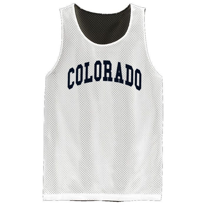 Colorado Throwback Design Classic Mesh Reversible Basketball Jersey Tank