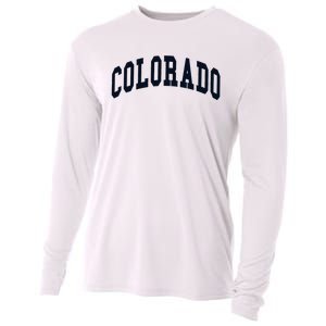 Colorado Throwback Design Classic Cooling Performance Long Sleeve Crew