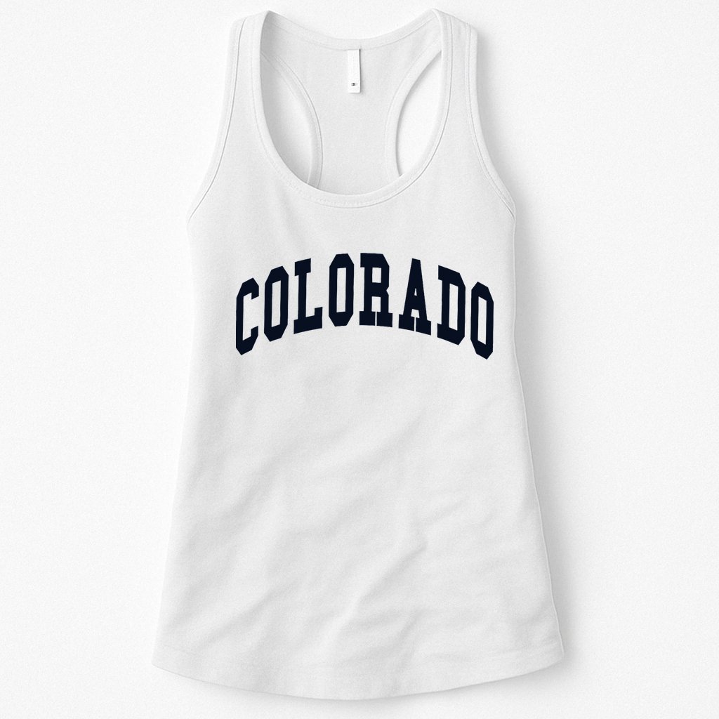 Colorado Throwback Design Classic Womens Tank Top