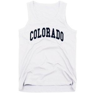 Colorado Throwback Design Classic Tank Top