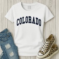 Colorado Throwback Design Classic Womens T-Shirt