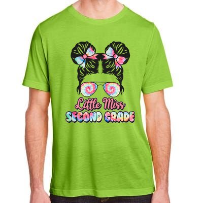 Cute Tie Dye Little Miss Second Grade Adult ChromaSoft Performance T-Shirt