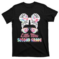 Cute Tie Dye Little Miss Second Grade T-Shirt