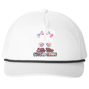 Cute Tie Dye Little Miss Second Grade Snapback Five-Panel Rope Hat