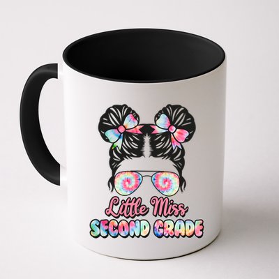 Cute Tie Dye Little Miss Second Grade Mug