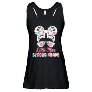 Cute Tie Dye Little Miss Second Grade Ladies Essential Flowy Tank