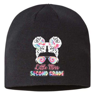 Cute Tie Dye Little Miss Second Grade Sustainable Beanie