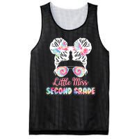 Cute Tie Dye Little Miss Second Grade Mesh Reversible Basketball Jersey Tank