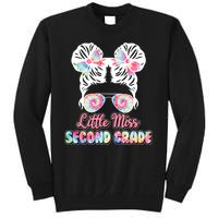 Cute Tie Dye Little Miss Second Grade Tall Sweatshirt