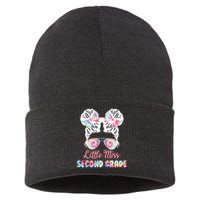 Cute Tie Dye Little Miss Second Grade Sustainable Knit Beanie