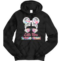 Cute Tie Dye Little Miss Second Grade Tie Dye Hoodie