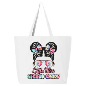 Cute Tie Dye Little Miss Second Grade 25L Jumbo Tote