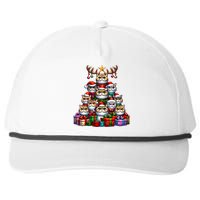 Christmas Tree Exotic Shorthair Shorthaired Persian Snapback Five-Panel Rope Hat